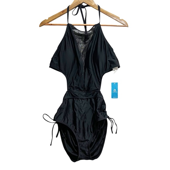Cupshe Women’s Black Side Cut Out Swimsuit - Picture 5 of 12